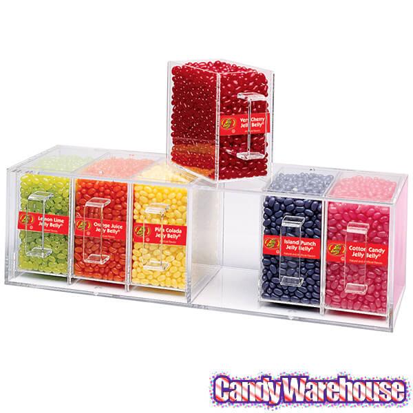 Plexiglas Candy Drawers: 6-Drawer Unit