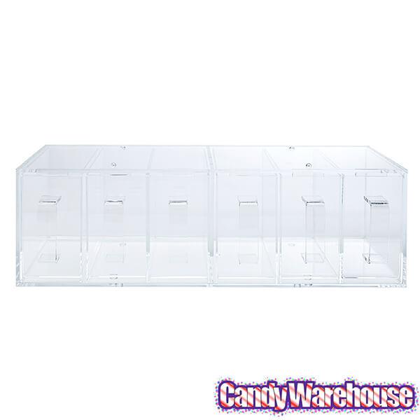 Plexiglas Candy Drawers: 6-Drawer Unit