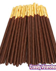 Pocky - Chocolate Cream Covered Biscuit Sticks Packs: 10-Piece Box - Candy Warehouse