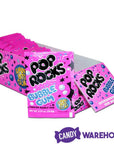 Pop Rocks Candy Packs - Bubble Gum: 24-Piece Box - Candy Warehouse