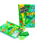 Pop Rocks Dips Candy Packs - Sour Apple: 18-Piece Box - Candy Warehouse