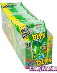 Pop Rocks Dips Candy Packs - Sour Apple: 18-Piece Box - Candy Warehouse