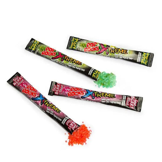 Pop Rocks Sour Xtreme Candy Packets: 48-Piece Box | Candy Warehouse