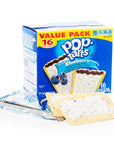 Pop Tarts - Frosted Blueberry: 16-Piece Box - Candy Warehouse