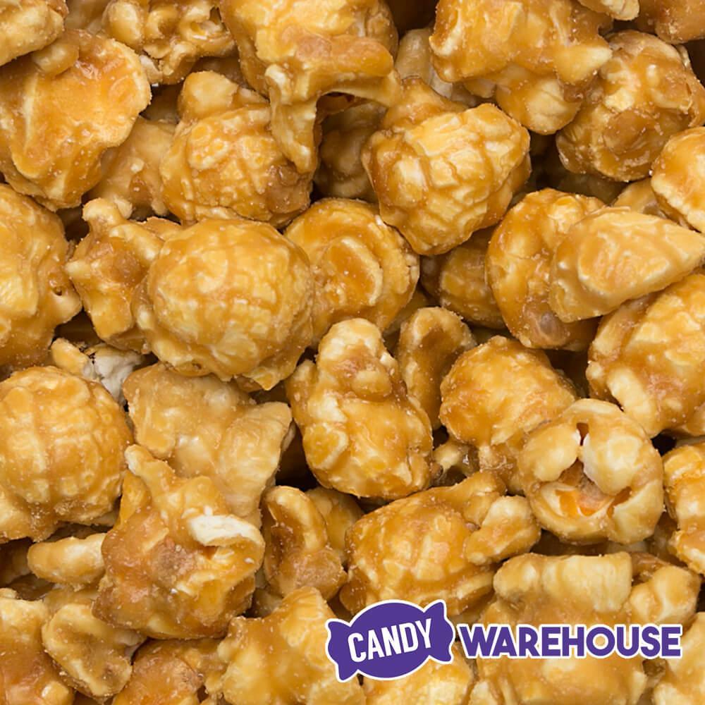 Popcornopolis Caramel Corn Popcorn 10-Ounce Cone - Candy Warehouse