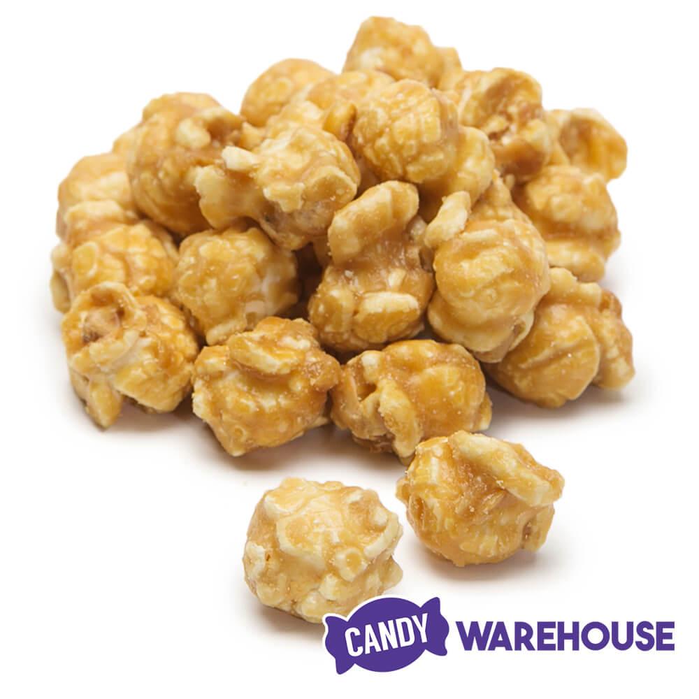 Popcornopolis Caramel Corn Popcorn 10-Ounce Cone - Candy Warehouse