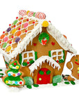 Pre-Built Gingerbread House Kit Gift Box - Candy Warehouse