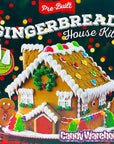 Pre-Built Gingerbread House Kit Gift Box - Candy Warehouse