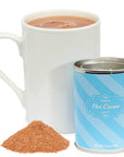 Premium Hot Chocolate Powder - Blue Tins: 6-Piece Box - Candy Warehouse