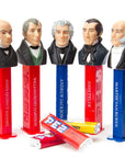 Presidents 1825 - 1845 PEZ Candy Dispensers: 5-Piece Gift Box - Candy Warehouse