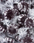 Primrose Black Licorice Starlight Mints Candy: 5LB Bag - Candy Warehouse