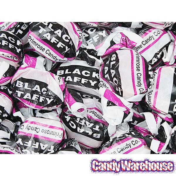 Primrose Black Taffy Candy: 5LB Bag - Candy Warehouse