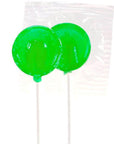 Primrose Green Lime Lollipops: 5LB Bag - Candy Warehouse