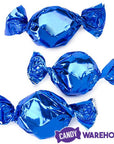 Primrose Metallic Foiled Hard Candy Buttons - Blue: 5LB Bag