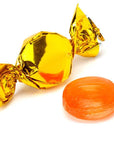 Primrose Metallic Foiled Hard Candy Buttons - Gold: 5LB Bag - Candy Warehouse