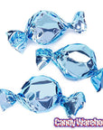 Primrose Metallic Foiled Hard Candy Buttons - Light Blue: 5LB Bag - Candy Warehouse