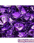 Primrose Metallic Foiled Hard Candy Buttons - Purple: 5LB Bag - Candy Warehouse