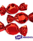 Primrose Metallic Foiled Hard Candy Buttons - Red: 5LB Bag