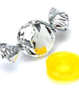 Primrose Metallic Foiled Hard Candy Buttons - Silver: 5LB Bag