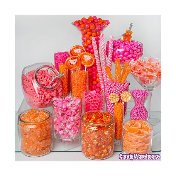 Primrose Orange Citrus Lollipops: 5LB Bag - Candy Warehouse