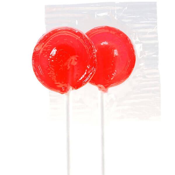 Primrose Red Cherry Lollipops: 5LB Bag - Candy Warehouse