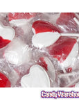 Primrose Strawberry and Cream Heart Lollipops: 18LB Case