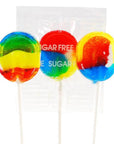 Primrose Sugar Free Rainbow Lollipops: 2LB Bag - Candy Warehouse