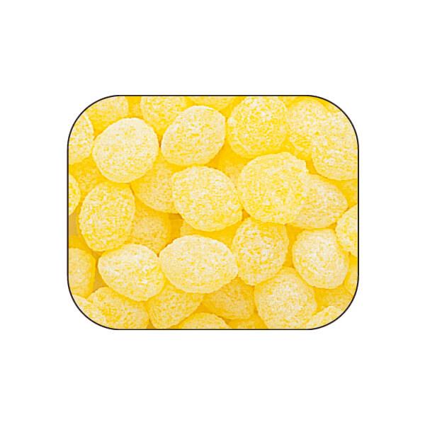 Primrose Sugar Sanded Sour Lemon Drops Candy: 5LB Bag - Candy Warehouse