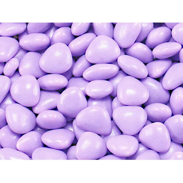 Primrose Tiny Candy Hearts - Lavender: 5LB Bag