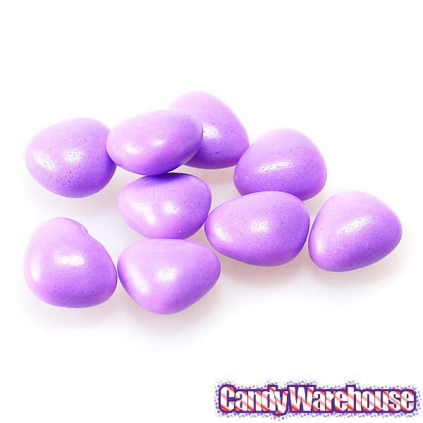 Primrose Tiny Candy Hearts - Lavender: 5LB Bag