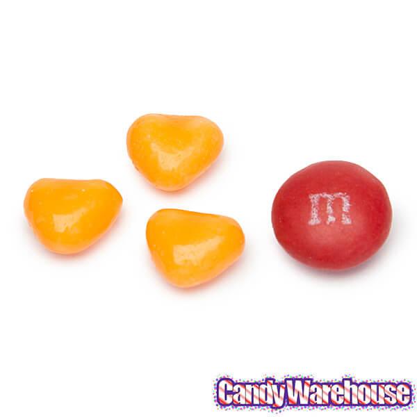 Primrose Tiny Candy Hearts - Orange: 5LB Bag - Candy Warehouse