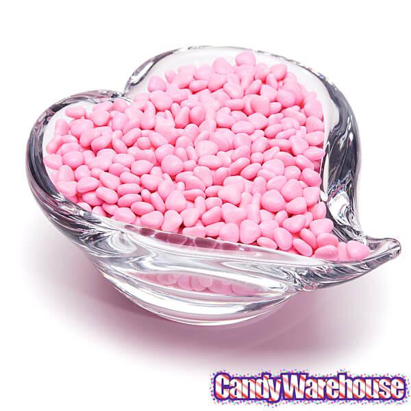 Primrose Tiny Candy Hearts - Pink: 5LB Bag - Candy Warehouse