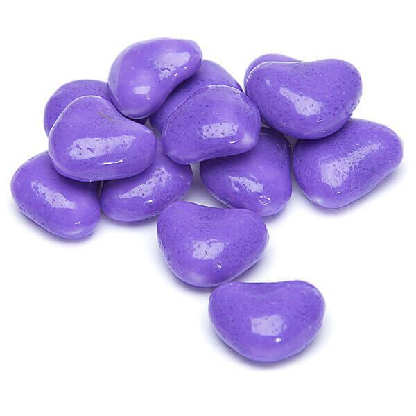 Primrose Tiny Candy Hearts - Purple: 5LB Bag - Candy Warehouse