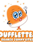 Pufflettes Gummy Bites - Orange: 5LB Bag