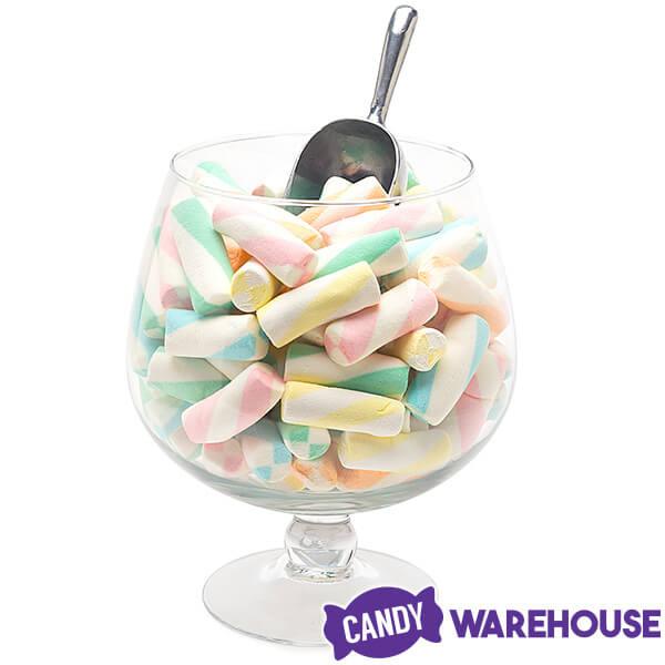 Puffy Poles Jumbo Marshmallow Twists - Assorted: 1KG Bag - Candy Warehouse