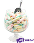 Puffy Poles Jumbo Marshmallow Twists - Assorted: 1KG Bag