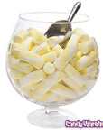 Puffy Poles Jumbo Marshmallow Twists - Banana: 1KG Bag