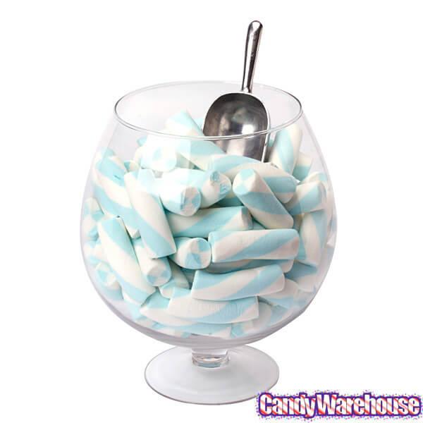 Puffy Poles Jumbo Marshmallow Twists - Blueberry: 1KG Bag - Candy Warehouse