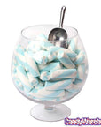 Puffy Poles Jumbo Marshmallow Twists - Blueberry: 1KG Bag - Candy Warehouse