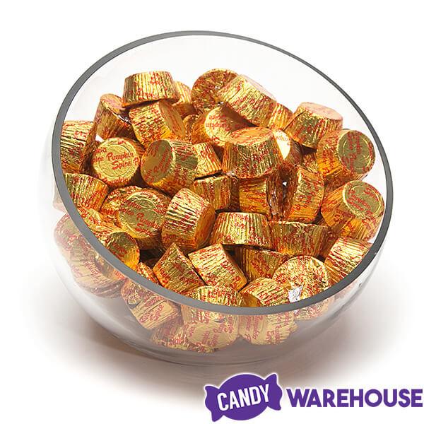 Pumpkin Spice Chocolate Cups Candy: 4LB Bag - Candy Warehouse