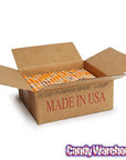 Pumpkin Spice Hard Candy Sticks: 100-Piece Box - Candy Warehouse