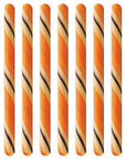 Pumpkin Spice Hard Candy Sticks: 100-Piece Box - Candy Warehouse