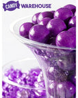 Purple 1-Inch Gumballs: 2LB Bag - Candy Warehouse