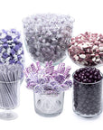 Purple Candy Bar Table Assortment - Candy Warehouse