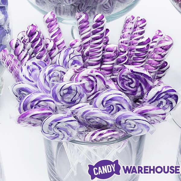 Purple Candy Bar Table Assortment - Candy Warehouse