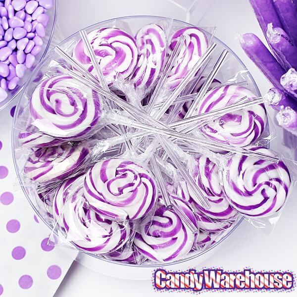 Purple Candy Buffet Kit: 25 to 50 Guests