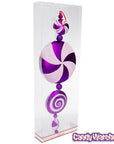 Purple Candy Dangle Ornament - 20 Inch