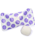 Purple Polka Dots Wrapped Butter Mint Creams: 300-Piece Case - Candy Warehouse