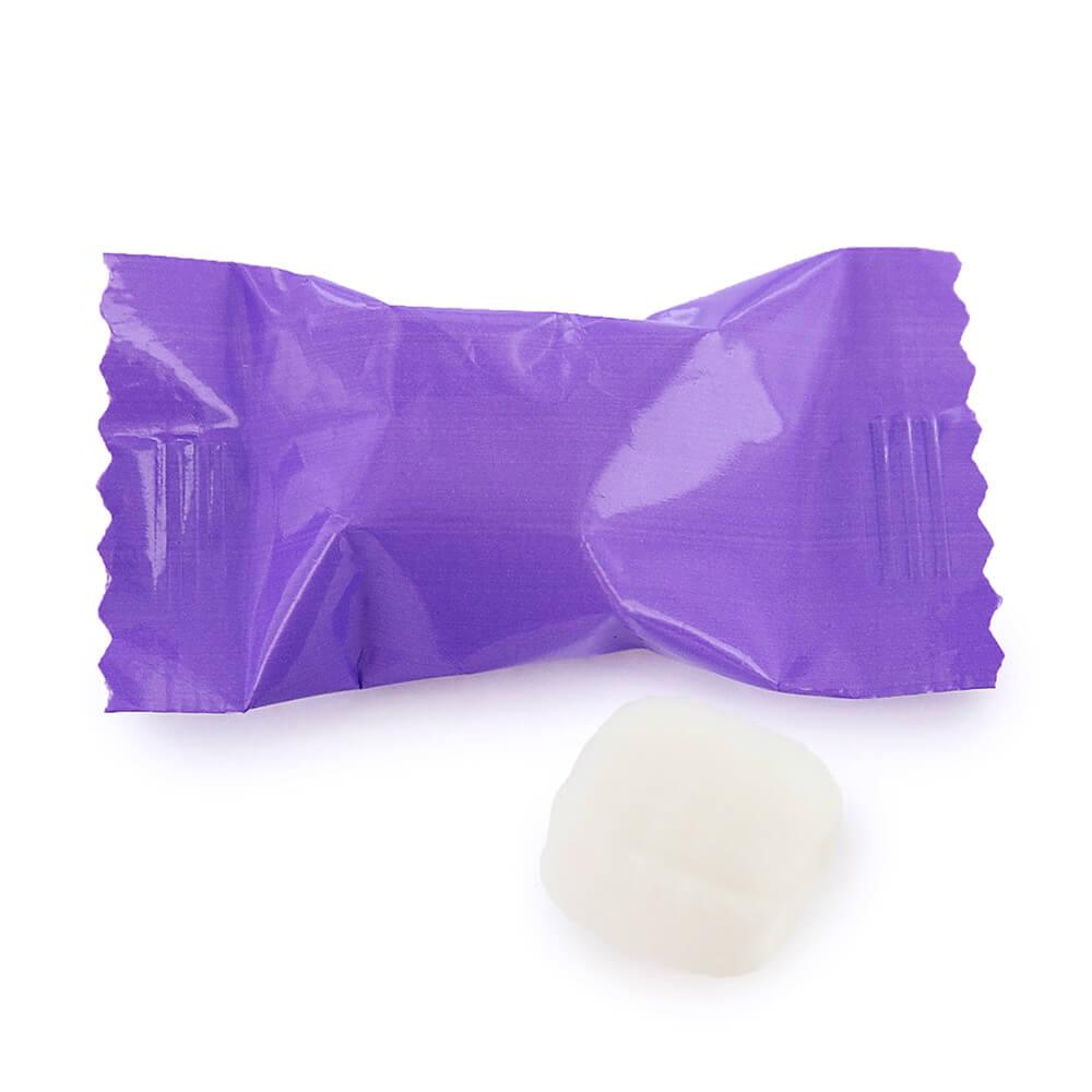 Purple Wrapped Butter Mint Creams: 300-Piece Case - Candy Warehouse