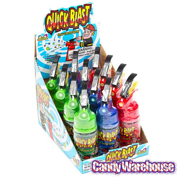 Quick Blast Fire Extinguisher Candy Spray Dispensers: 12-Piece Box - Candy Warehouse